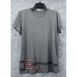 Under Armour Classic Tee‎ Short Sleeve T-Shirt Size Large Heat Gear Grey Womens